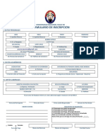 Formulario de Inscripcion