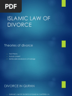 Islamic Law of Divorce