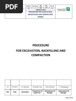 QM-R83-PL-4039 Procedure For Excavation Backfilling and Compaction Rev. 00