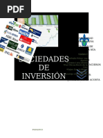 Sociedades de Inversion