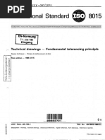 ISO 8015 - 1985 Technical Drawings