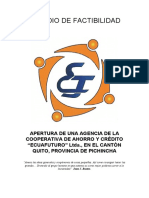 Estudio de Factibilidad Ecuafuturo Ltda. Agencia Quito - Docx 1