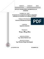 Propuesta de Un Programa de Higiene y Seguridad Industrial en El Almacen de La Empresa Diconsa