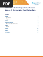 FINAL SG - PR 2 11 - 12 - UNIT 6 - LESSON 2 - Summarizing Quantitative Data