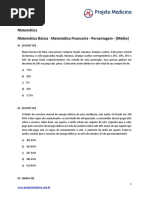 Matematica Basica Porcentagem Medio