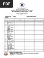 General Assembly Attendance