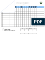 Chek List SIDAK Kendaraan Unit