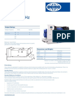 P26-3S - 50Hz: Output Ratings