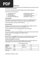 Accounting For Non - Current Assets