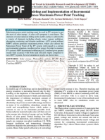 Analysis, Modeling and Implementation of Incremental Conductance Maximum Power Point Tracking