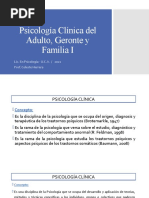 Psicología Clínica 