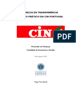 Preço de Transferência - O Caso Prático Da CIN Portugal