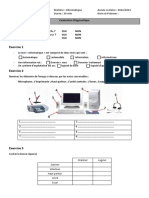 Evaluation Diagnostique