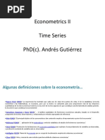 Avance Econometria