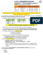 Comunicado 002 2023 Auxiliares de Docencia Nomina Examen Escrito