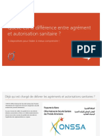 Différence Entre Agrément Et Autorisation Sanitaire