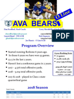 Ava Bears O Line Clinic