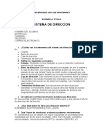 Examen A Titulo de Sistema de Dirección