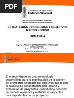 Proyectos Nacionales e Internacionales