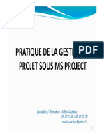 Pratique MS Project