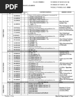 Form One Maths Progression Sheet