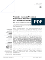 Patterns of Cannabis Use Among Individuals With Obsessive Compulsive Disorder Results From An Internet Survey