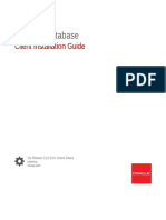 Database Client Installation Guide Oracle Solaris