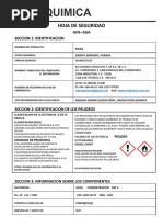 Hoja de Seguridad Xilol (Sga)