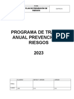 Programa Prevencion de Riesgos 2023 MODELO 3