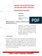 Modelo Solicitud Medidas de Protección Proceso Penal LP 2