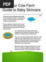 The FourCowFarm Guide To Baby Skincare