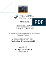 Physics Board Project (Sanjay)