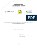 Efeito Da Adição de Chlorella Vulgaris em Regimes Alimentares Nos Índices Produtivos de Frangos de Carne