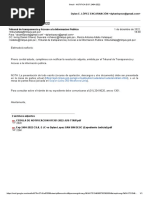 Gmail 1 DIC 2022, 16:39 Hrs. CÉDULA y RES #003035-2022-JUS. Exp. N.° 2484-2022-JUS/TTAIP. 2 Juzgado Civil CSJL. 11p