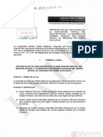 URGENTE: Proponen Anular Versión Física Del Diario El Peruano para Priorizar Difusión Por Redes Sociales