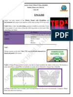 Class XI Holiday Home Work 2022-23