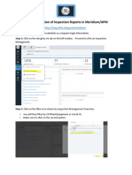 #Guide To Creation of Inspection Reports in Meridium