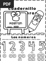 Cuadernillo Numeros 1 Al 20