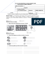 Examen 1q Lengua y Literatura