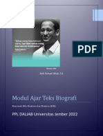 Modul Ajar Teks Biografi PPL 1 Pertemuan 1 Dan 2 Arik Yanuar Ishak