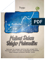 Daftar Isi Buku Motivasi Dalam Belajar Matematika Try Gunawan Zebua (Trygu)