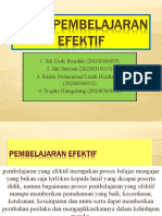 Teori Pembelajaran Efektif