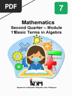 Mathematics7 Q2 M11 Basic-Terms-in-Algebra V5