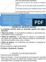 I - Nocões de Macroeconomia