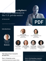 Race in The Workplace:: The Black Experience in The U.S. Private Sector