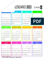 Calendar I o 2023