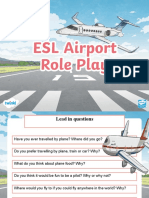 At The Airport Role Play