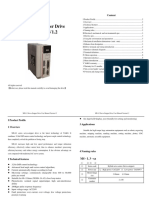 MS-L3 Servo-Stepper Drive User Manual