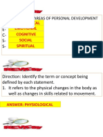 3 Stages of Human Development