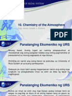 Chemistry of The Atmosphere R0 - 220830